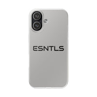 ESNTLS Clear Phone Case - Minimalist Protective Flexi Cover