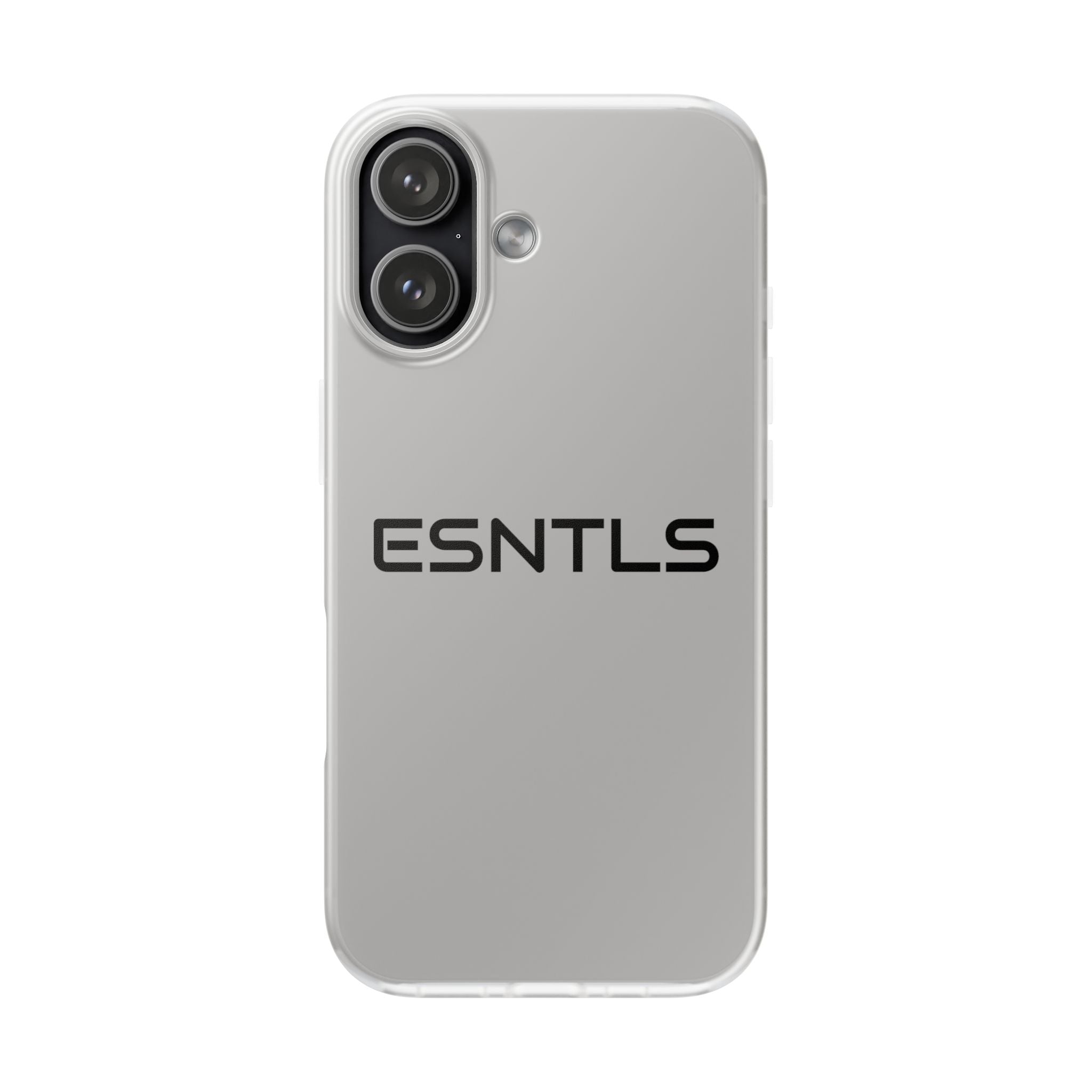 ESNTLS Clear Phone Case - Minimalist Protective Flexi Cover